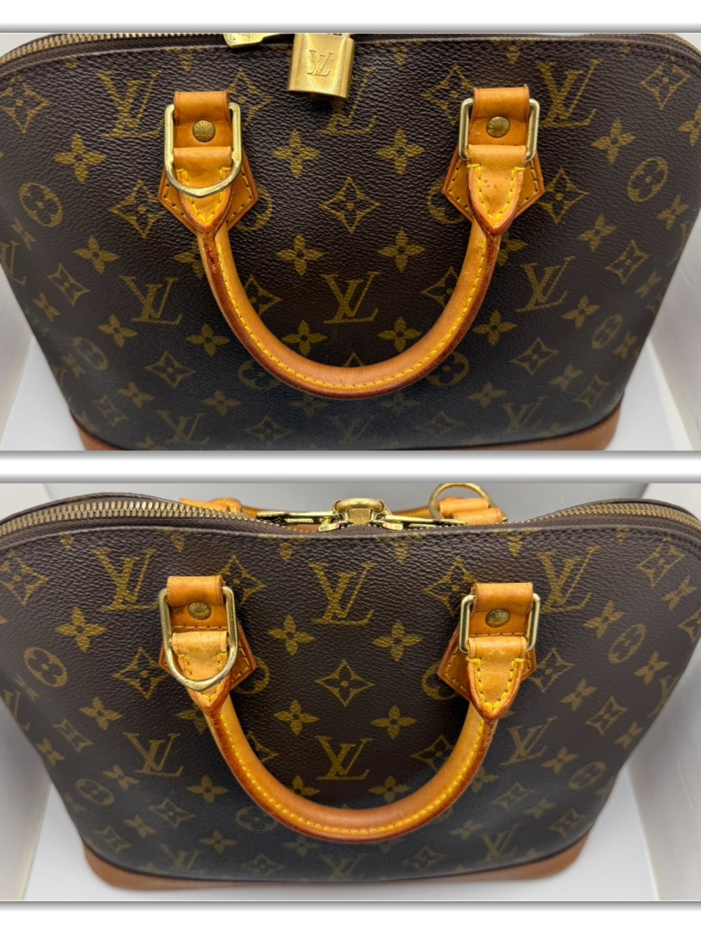 HERMOSA LOUIS VUITTON ALMA BAG! - Picture 13 of 17